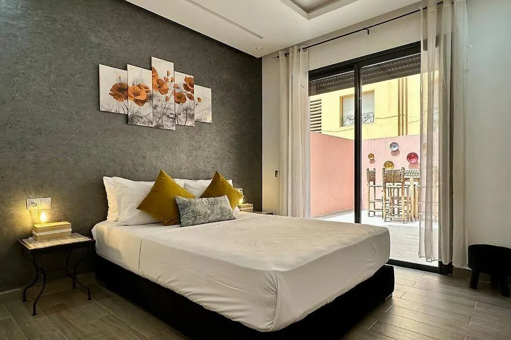 Apartament Central Gueliz/Fo/Parking Marrakesz